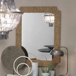 Marina 48 X 36 Inch Natural Seagrass Mirror -Jamie Young Co Shop 6mari mina 6