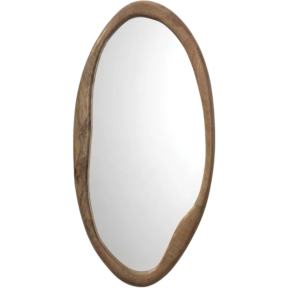 Organic 39 X 19.5 Inch Natural Wood Mirror 1 Organic 39 X 19.5 Inch Natural Wood Mirror