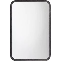 Principle 36 X 24 Inch Black Vanity Mirror