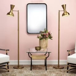 Principle 36 X 24 Inch Black Vanity Mirror -Jamie Young Co Shop 6prin mibk 8