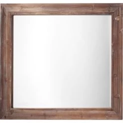 Reclaimed 38 X 36 Inch Grey Mirror