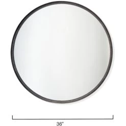 Refined 36 X 36 Inch Black Mirror -Jamie Young Co Shop 6refi mibk 2