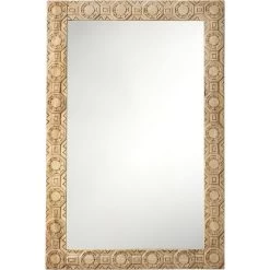 Relief 36 X 24 Inch Natural Mirror