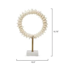 Arena Ring 19 X 13 Inch Sculptures, Set Of 2 11 Arena Ring 19 X 13 Inch Sculptures, Set Of 2 -Jamie Young Co Shop 7aren cream 9