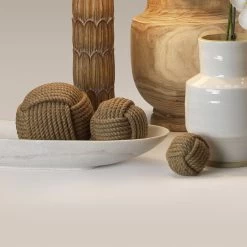 Jute Jute Balls, Set Of 3 -Jamie Young Co Shop 7ball jute 4