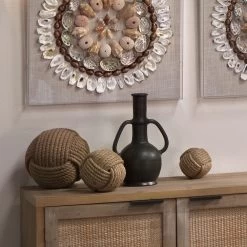 Jute Jute Balls, Set Of 3 -Jamie Young Co Shop 7ball jute 7