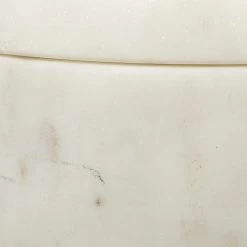 Bennett 7.25 X 6 Inch Storage Bowl With Lid, Large -Jamie Young Co Shop 7benn lgwh 3