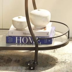 Bennett 5 X 4 Inch Storage Bowl With Lid, Small 14 Bennett 5 X 4 Inch Storage Bowl With Lid, Small -Jamie Young Co Shop 7benn smwh 5