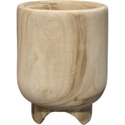 Canyon 12 X 9.5 Inch Wooden Vase