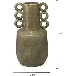 Circus 14 X 7 Inch Vase -Jamie Young Co Shop 7circ vala 2