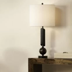 Constantine 12 X 7 Inch Cream Resin W/ Horn Accent Large Rectangle Box -Jamie Young Co Shop 7cons bxcr 9