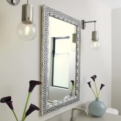 Evelyn 36 X 24 Inch Mother Of Pearl Mirror -Jamie Young Co Shop 7evel mimop 3