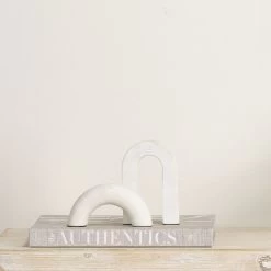 Flux White Decorative Object -Jamie Young Co Shop 7flux obwh 5