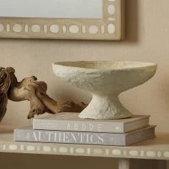 Garden Cream Pedestal Bowl -Jamie Young Co Shop 7gard pecr 4