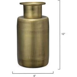 Hera 12 X 6 Inch Vase -Jamie Young Co Shop 7hera vaab 2