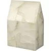 Tall House Alabaster Decorative Object
