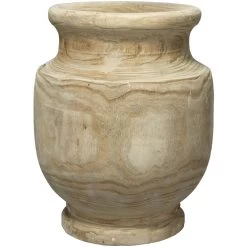 Laguna 17.75 X 13.5 Inch Wooden Vase