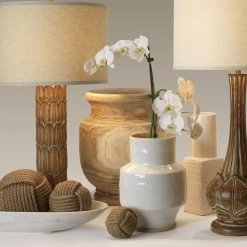 Laguna 17.75 X 13.5 Inch Wooden Vase -Jamie Young Co Shop 7lagu vawd 8