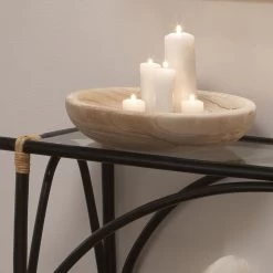 Laurel 17 X 4.5 Inch Wooden Bowl -Jamie Young Co Shop 7laur smwd 5