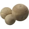 Malibu Natural Wood Wood Balls, Set Of 3