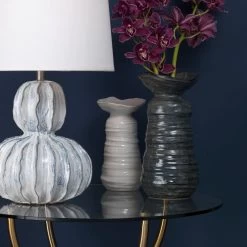 Marine 12 X 5.5 Inch Vase -Jamie Young Co Shop 7mari mdcr 8