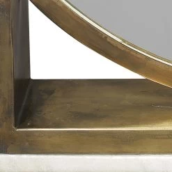 Odyssey 25 X 24 Inch Antique Brass And Marble Standing Mirror 7 Odyssey 25 X 24 Inch Antique Brass And Marble Standing Mirror -Jamie Young Co Shop 7odys miab 3