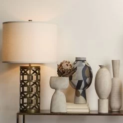 Pablo 15.5 X 8 Inch Vase -Jamie Young Co Shop 7pabl mdne 4