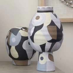 Pablo 9.75 X 8 Inch Vase -Jamie Young Co Shop 7pabl shne 4