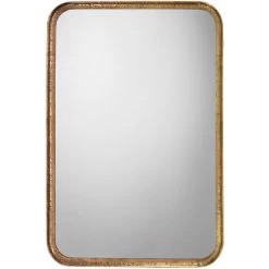 Principle 36 X 24 Inch Gold Leaf Vanity Mirror