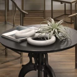 Round And Round We Go White Marble Marble Ring Table Decor 9 Round And Round We Go White Marble Marble Ring Table Decor -Jamie Young Co Shop 7ring smwh 8