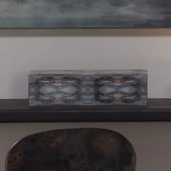 Rorschach 17 X 7 Inch Indigo Blue Lacquer Long Box 11 Rorschach 17 X 7 Inch Indigo Blue Lacquer Long Box -Jamie Young Co Shop 7rors lobxin 6