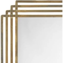 Serai 44 X 32 Inch Antique Brass Mirror -Jamie Young Co Shop 7sera miab 3