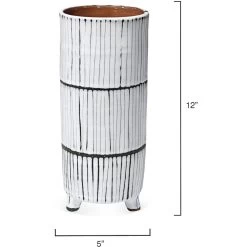 Striae 12 X 5 Inch Vessels, Set Of 3 14 Striae 12 X 5 Inch Vessels, Set Of 3 -Jamie Young Co Shop 7stri vecr 4