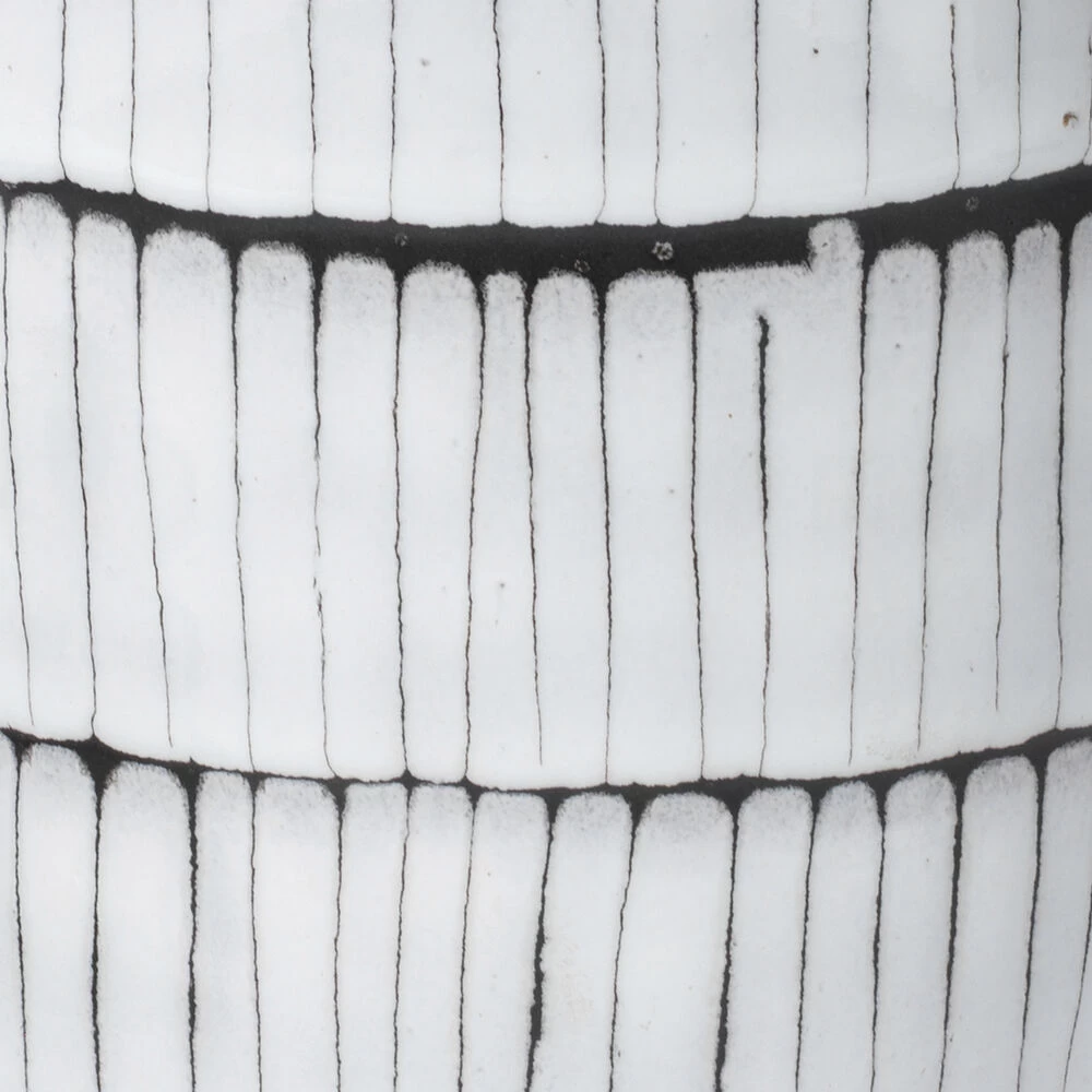 Striae 12 X 5 Inch Vessels, Set Of 3 8 Striae 12 X 5 Inch Vessels, Set Of 3 - Image 8