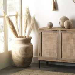 Topanga 22 X 16 Inch Wooden Vase 21 Topanga 22 X 16 Inch Wooden Vase -Jamie Young Co Shop 7topa vawd 7