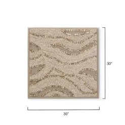 Big Wave Natural Shell Wall Art -Jamie Young Co Shop 8bigwav wacr 2