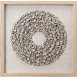 Bora Bora Off White Framed Wall Art