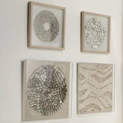 Bora Bora Off White Framed Wall Art -Jamie Young Co Shop 8bora taup 7