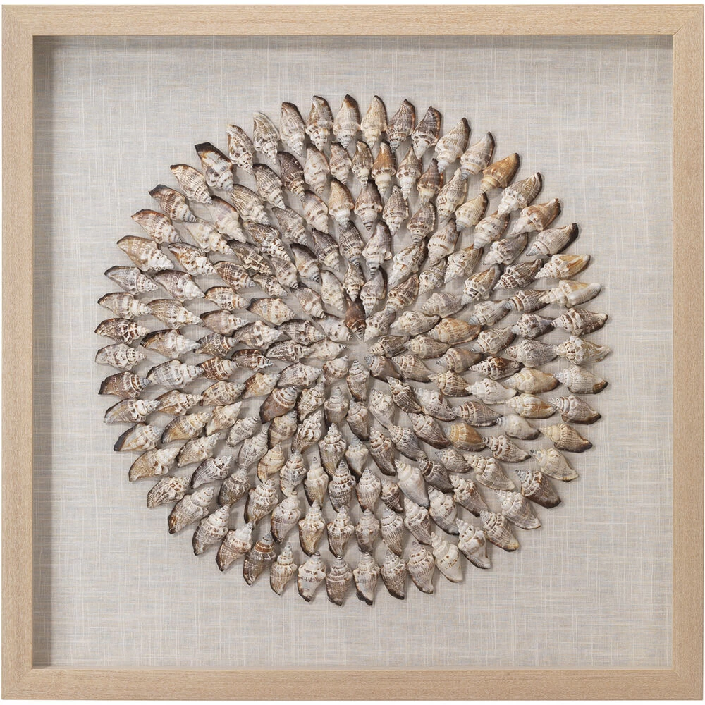 Riviera Off White & Brown Framed Wall Art 1 Riviera Off White & Brown Framed Wall Art