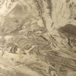 Aldrich 27.5 Inch 100 Watt Light Brown & Off White Reactive Glaze Table Lamp Portable Light -Jamie Young Co Shop 9aldritlbrwh close up