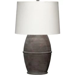 Antiquity 32 Inch 150.00 Watt Dark Grey Table Lamp Portable Light