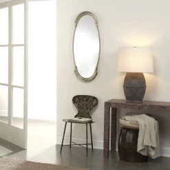 Antiquity 32 Inch 150.00 Watt Dark Grey Table Lamp Portable Light -Jamie Young Co Shop 9antiquitldg 4