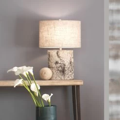 Forrester 26 Inch 150.00 Watt Birch Veneer Table Lamp Portable Light -Jamie Young Co Shop 9forrbiov255 8