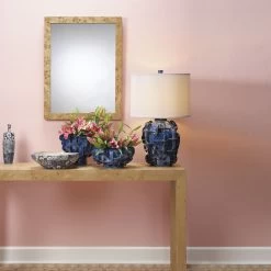 Helios 30.5 Inch 150.00 Watt Cobalt Blue Table Lamp Portable Light 9 Helios 30.5 Inch 150.00 Watt Cobalt Blue Table Lamp Portable Light -Jamie Young Co Shop 9heliostlco 4