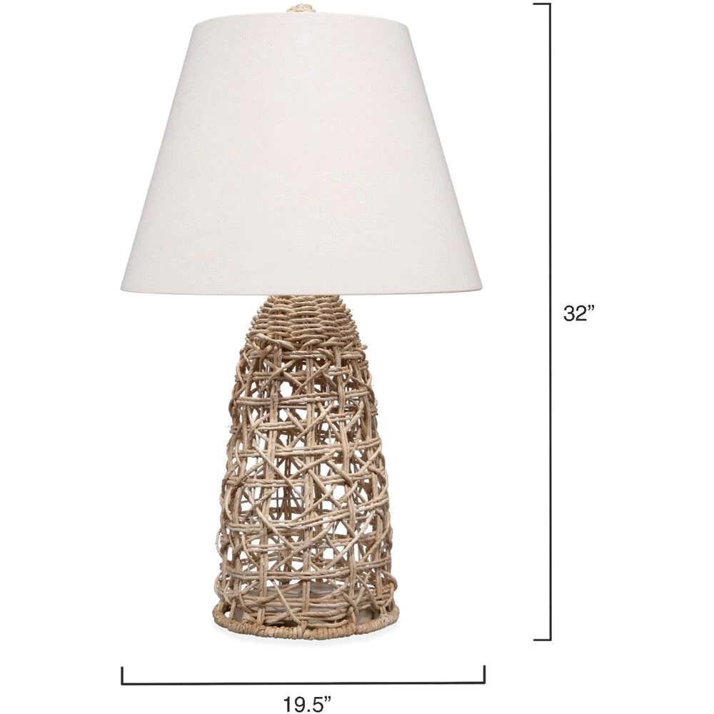 Kauai 32 Inch 60.00 Watt Natural Table Lamp Portable Light 3 Kauai 32 Inch 60.00 Watt Natural Table Lamp Portable Light - Image 3