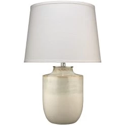 Lagoon 28 Inch 150.00 Watt Cream Ceramic Table Lamp Portable Light