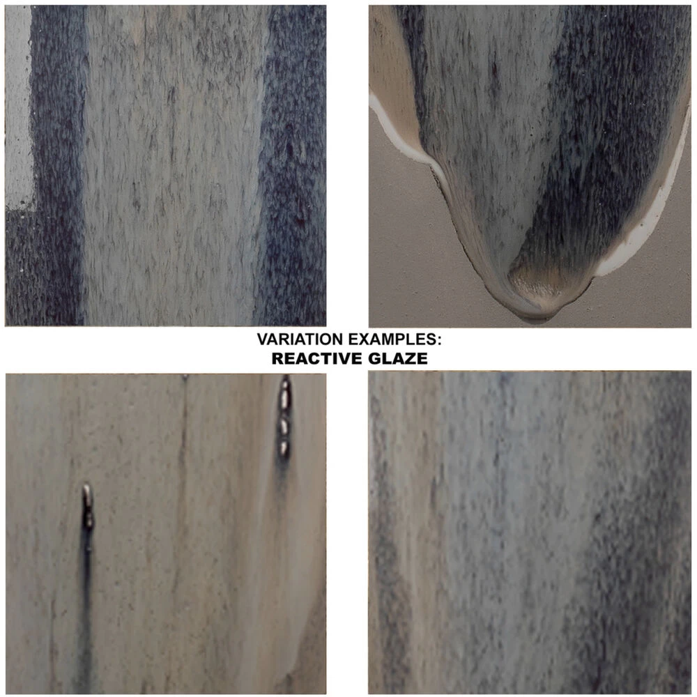 Landslide 32 Inch 150.00 Watt Matte Grey W/ Beige & White Drip Table Lamp Portable Light 5 Landslide 32 Inch 150.00 Watt Matte Grey W/ Beige & White Drip Table Lamp Portable Light - Image 5