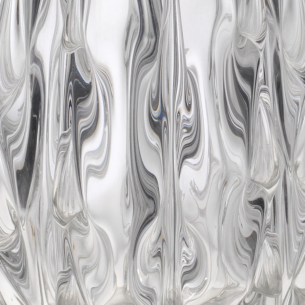 Laurel 26 Inch 150.00 Watt Clear Glass Table Lamp Portable Light 2 Laurel 26 Inch 150.00 Watt Clear Glass Table Lamp Portable Light - Image 2