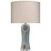 Maryln 28 Inch 150.00 Watt Blue / Black / Natural Table Lamp Portable Light