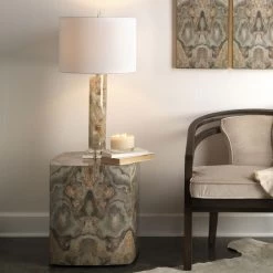 Peyton 31 Inch 100.00 Watt Natural Table Lamp Portable Light -Jamie Young Co Shop 9peytontlnat 3